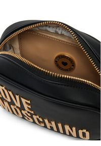 Love Moschino - LOVE MOSCHINO Torebka JC4026PP1MKD0000 Czarny. Kolor: czarny. Materiał: skórzane