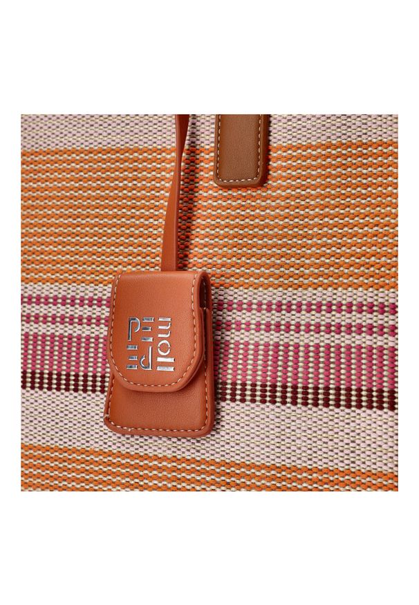 Pomarańczowa Torba Pepe Moll Stylowa Torebka Damska. Kolor: pomarańczowy. Sezon: lato. Materiał: skórzane. Styl: elegancki