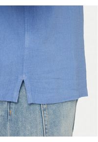 Tommy Jeans Koszula DM0DM23058 Niebieski Regular Fit. Kolor: niebieski. Materiał: len #5