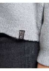 Big-Star - Sweter damski szary Endovina 901. Kolor: szary. Wzór: kolorowy. Sezon: lato, jesień #6