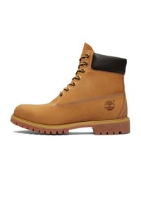 Buty trekkingowe Timberland Premium 6. Kolor: brązowy. Materiał: skóra, nubuk