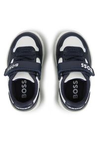 BOSS - Boss Sneakersy J50875 M Granatowy. Kolor: niebieski #2