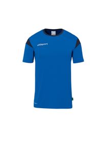 UHLSPORT - Koszulka dla dzieci Uhlsport Squad 27. Kolor: niebieski. Materiał: jersey. Wzór: kolorowy, napisy. Sport: piłka nożna