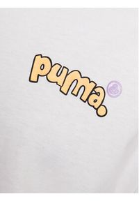 Puma T-Shirt 8ENJAMIN 539821 Biały Relaxed Fit. Kolor: biały. Materiał: bawełna #5