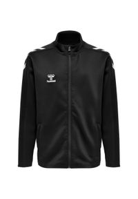 Bluza sportowa dziecięca Hummel Core XK Kids Poly Zip Sweat. Kolor: czarny. Materiał: dresówka. Sport: joga i pilates