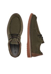 Rieker Półbuty 04502-54 Khaki. Kolor: brązowy. Materiał: zamsz, skóra #4