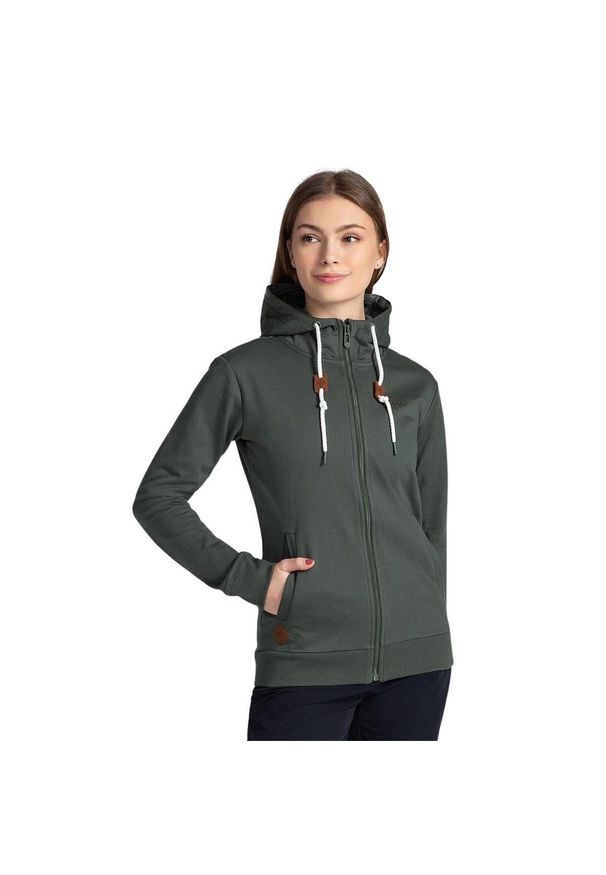 Bluza damska Kilpi Bery. Kolor: zielony