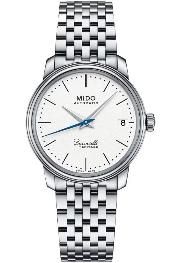 CERTINA - Zegarek MIDO M027207110100. Automatyczny, Kolor biały. Mężczyzna. NoSize. Kolor: biały