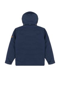 Wrangler - WRANGLER BODYGUARD JACKET MĘSKA KURTKA ZIMOWA Z KAPTUREM CIEPŁA NAVY W40BWW114. Typ kołnierza: kaptur. Sezon: zima #5
