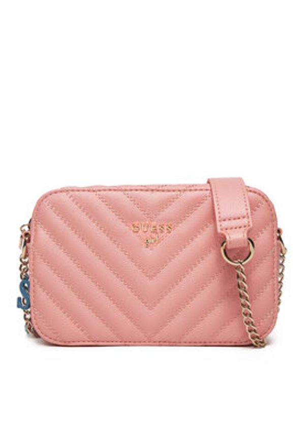 Guess Torebka J4GZ23 WFZL0 Różowy. Kolor: różowy. Materiał: skórzane