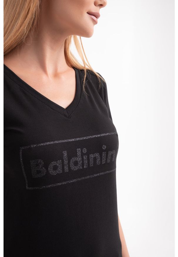 Baldinini - T-SHIRT BALDININI. Okazja: na co dzień. Materiał: materiał. Styl: casual