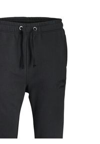 Jack & Jones Spodnie dresowe Kane Bleecker 12287165 Czarny Relaxed Fit. Kolor: czarny. Materiał: bawełna #2