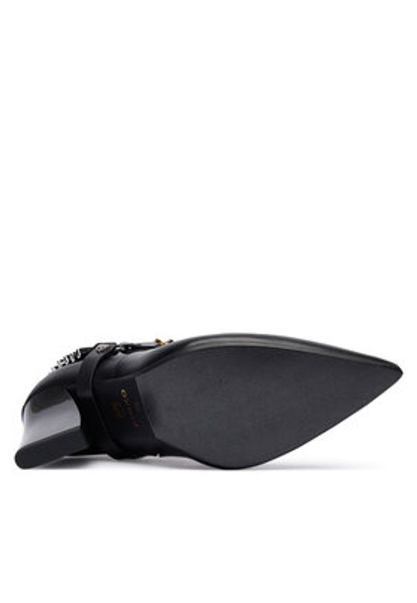 Pinko - PINKO Botki Viola 02 SD0417P001 Czarny. Kolor: czarny. Materiał: skóra