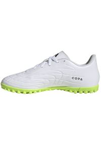 Adidas - Buty piłkarskie adidas Copa Pure.4 Tf M GZ2547 białe białe. Zapięcie: sznurówki. Kolor: biały. Materiał: syntetyk, guma. Sport: piłka nożna #4