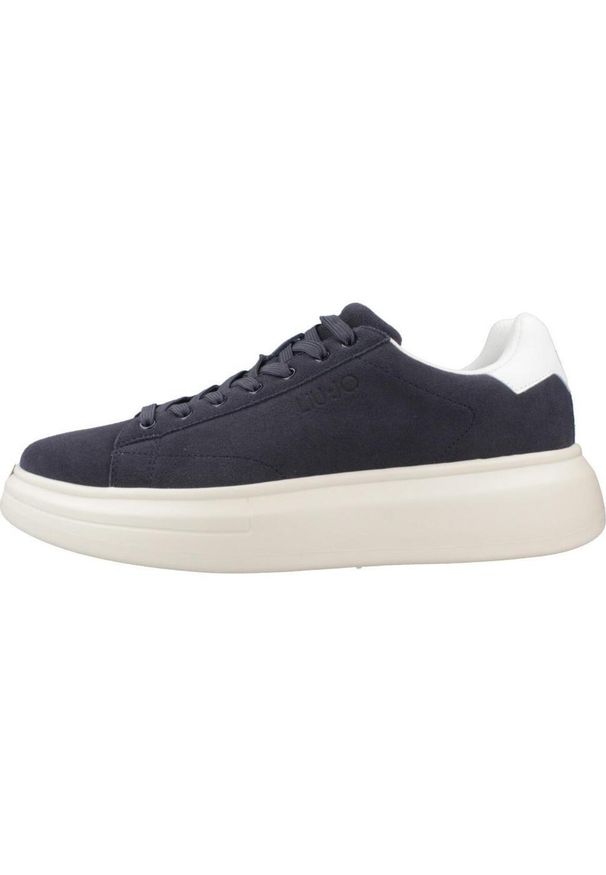 Liu Jo - Kapcie LIU-JO COW SUEDE Czarny. Kolor: czarny. Materiał: tkanina. Sport: turystyka piesza