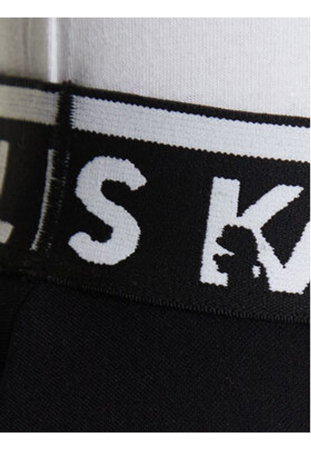 Karl Lagerfeld Jeans Spódnica mini A3W12004 Czarny Regular Fit. Kolor: czarny. Materiał: syntetyk