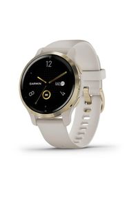 GARMIN - Zegarek sportowy Garmin Venu 2S jasnozłoty. Rodzaj zegarka: smartwatch. Kolor: złoty. Styl: sportowy #1
