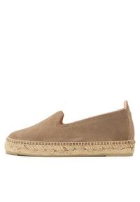 Manebi Espadryle Suede Flat Espadrilles K 1.9 N0 Brązowy. Kolor: brązowy. Materiał: skóra, zamsz #5