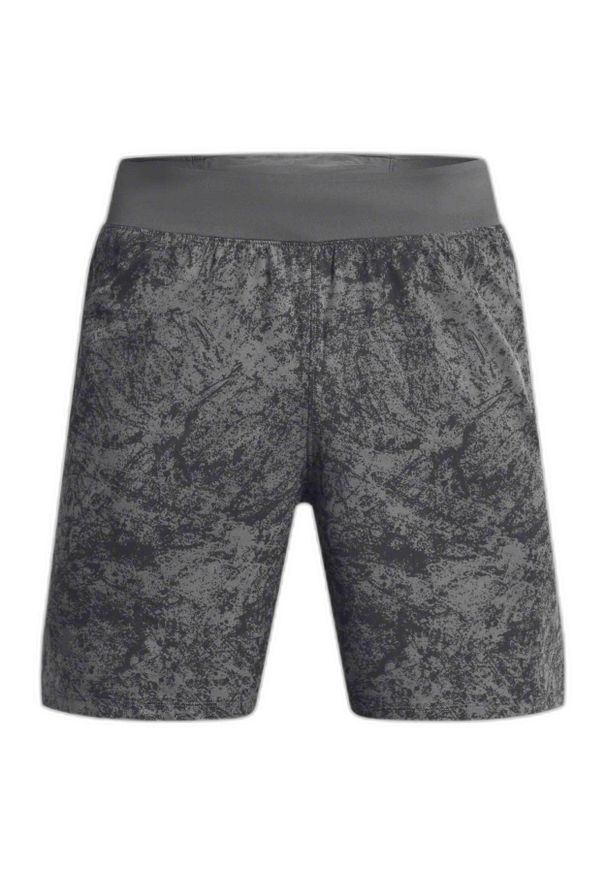 Spodenki do biegania męskie Under Armour Launch Pro 7" Printed. Kolor: szary. Sport: bieganie