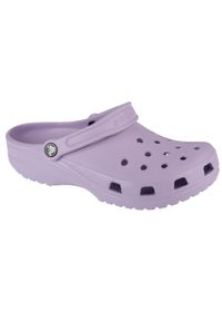 Buty do chodzenia damskie Crocs Classic. Okazja: na co dzień, na plażę. Kolor: różowy. Materiał: syntetyk, materiał. Sezon: lato. Styl: casual, elegancki #1
