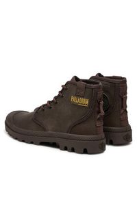 Palladium Trapery PAMPA HI COATED 74375-249-M Brązowy. Kolor: brązowy. Materiał: materiał #3