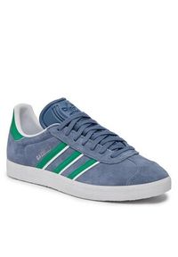 Adidas - adidas Sneakersy Gazelle IG6196 Szary. Kolor: szary. Materiał: zamsz, skóra. Model: Adidas Gazelle
