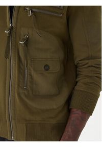 Aeronautica Militare Bluza 252FE2069UF00668 Zielony Regular Fit. Kolor: zielony. Materiał: bawełna #4