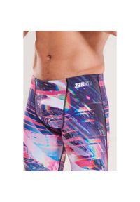 ZEROD - Spodenki treningowe do kolan Zerod Glitcher - jammery. Kolor: wielokolorowy. Długość: do kolan #1