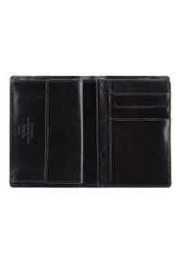 Wittchen - Męski portfel skórzany zapinany na zatrzask czarny. Kolor: czarny. Materiał: skóra #5