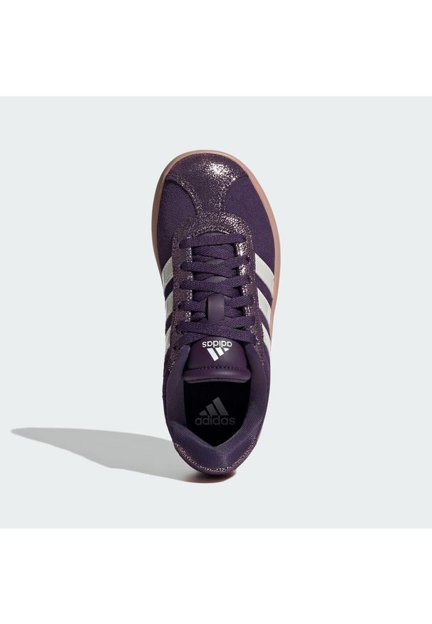 Adidas - Buty dla dzieci VL Court 3.0. Kolor: biały, wielokolorowy, fioletowy