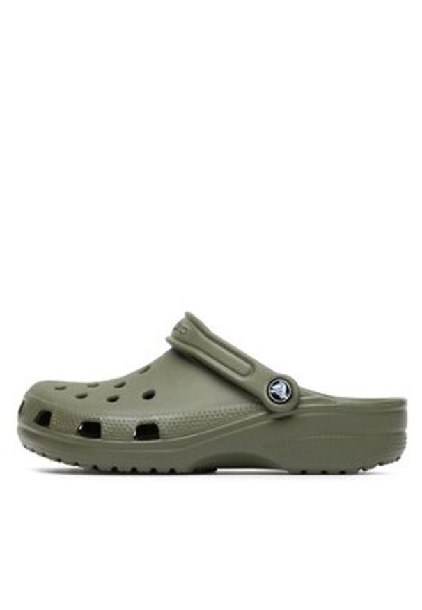 Crocs Klapki Classic 10001 Zielony. Kolor: zielony