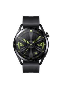 HUAWEI - Huawei Watch GT 3 Active. Rodzaj zegarka: smartwatch. Materiał: skóra. Styl: sportowy, klasyczny