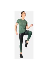 Koszulka do biegania damska Odlo T-shirt ZEROWEIGHT CERAMIC. Kolor: zielony