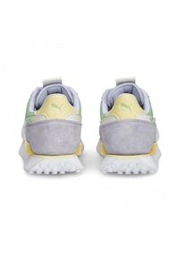 Buty do chodzenia damskie Puma Future Rider Pastel. Zapięcie: sznurówki. Kolor: biały, wielokolorowy. Materiał: materiał, tkanina, syntetyk. Szerokość cholewki: normalna. Sport: turystyka piesza