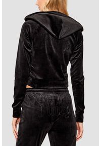Juicy Couture - JUICY COUTURE Czarna bluza Madison Outline, Rozmiar L. Kolor: czarny #4