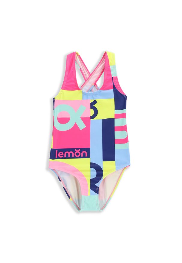 Strój jednoczęściowy pływacki dla dzieci Lemon Explore WL5. Kolor: wielokolorowy. Materiał: poliester, elastan