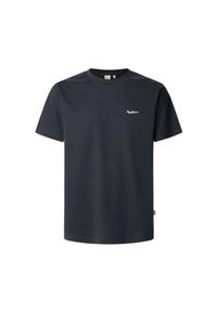 Koszulka Pepe Jeans Back Clag. Kolor: niebieski