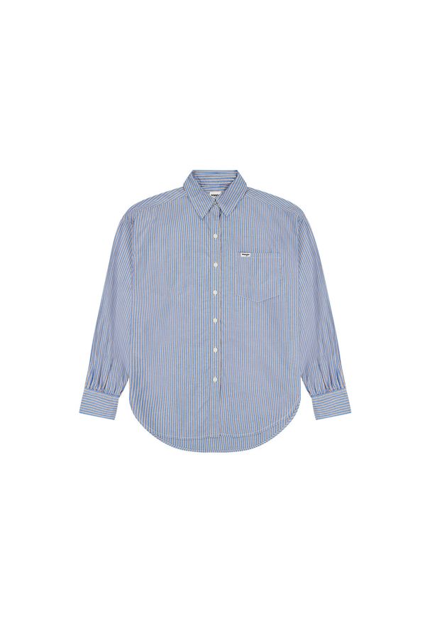 Wrangler - DAMSKA KOSZULA WRANGLER COOL GIRL BLOUSE DUSTY BLUE 112370779