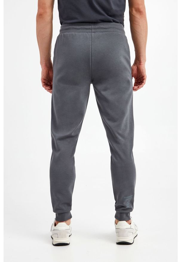 EA7 Emporio Armani - Spodnie dresowe EA7 EMPORIO ARMANI. Materiał: dresówka. Wzór: nadruk