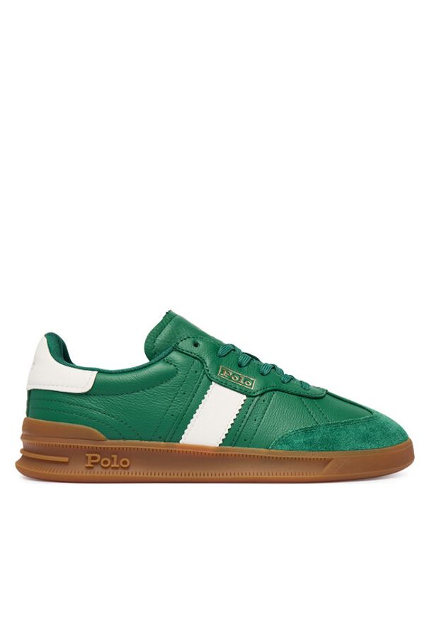 Polo Ralph Lauren Sneakersy 804936609004 Zielony. Kolor: zielony. Materiał: skóra