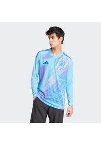 Adidas - Koszulka Spain Tiro 24 Goalkeeper. Kolor: niebieski. Materiał: materiał. Sport: piłka nożna #1