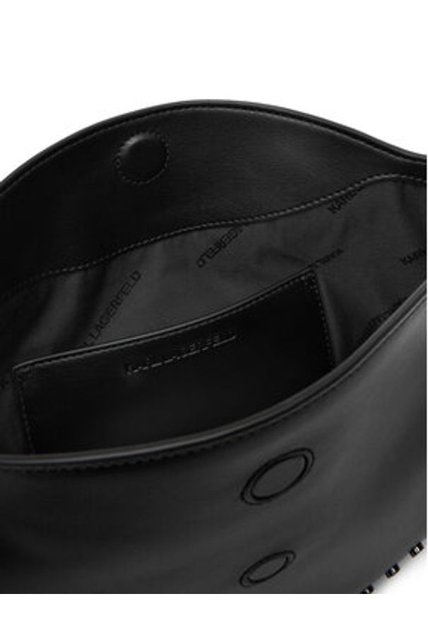 Karl Lagerfeld - KARL LAGERFELD Torebka B1W30198 Czarny. Kolor: czarny. Materiał: skórzane