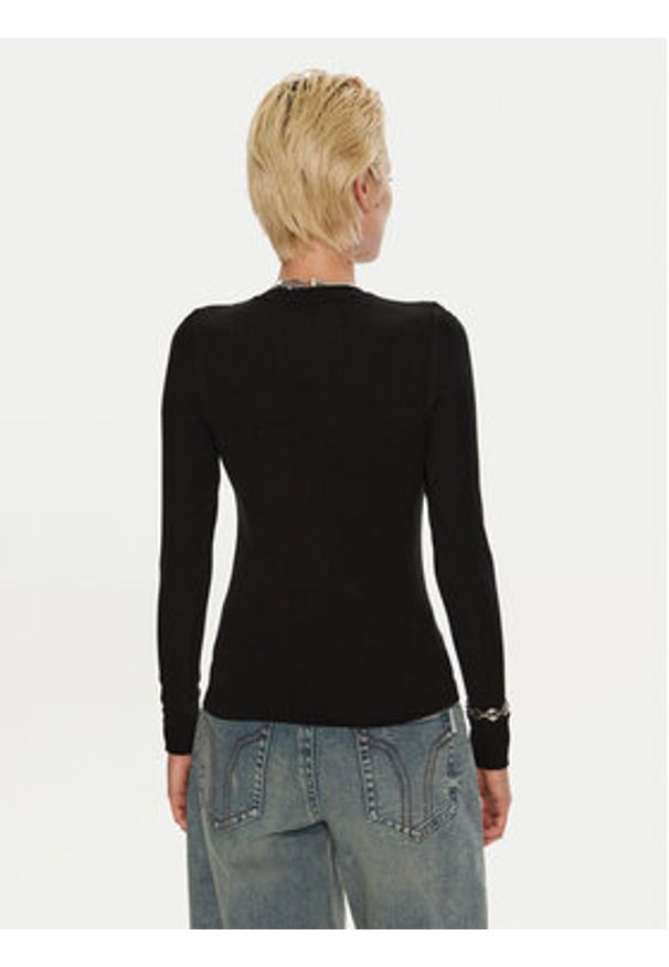 Miss Sixty Bluzka 6L3SJ3890000 Czarny Regular Fit. Kolor: czarny. Materiał: bawełna