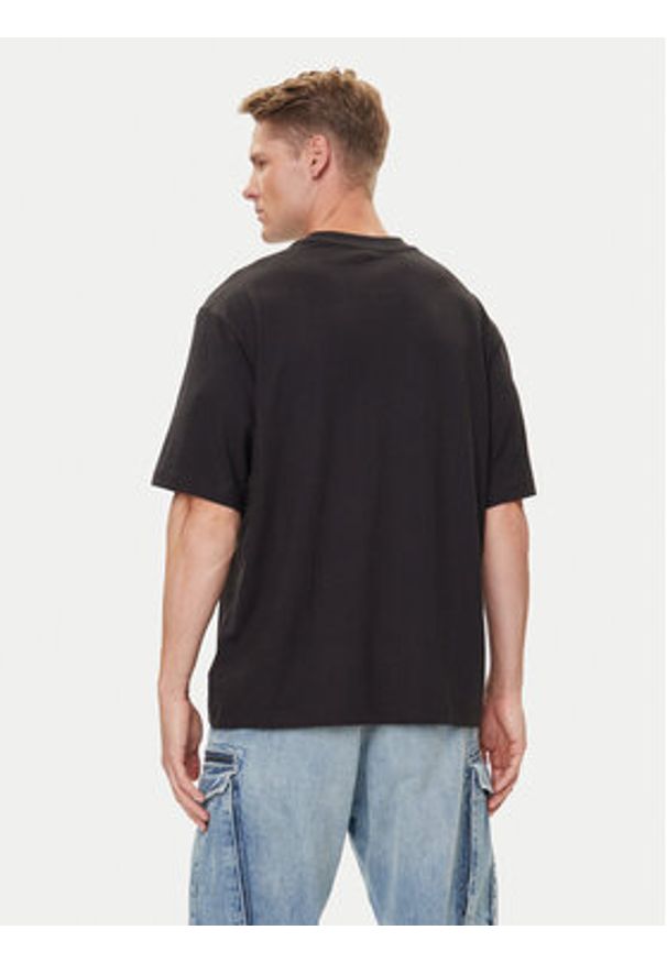 G-Star RAW - G-Star Raw T-Shirt Base D26817-D593 Czarny Boxy Fit. Kolor: czarny. Materiał: bawełna