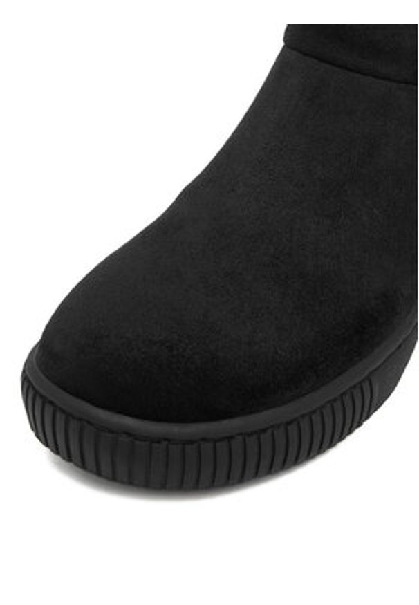 Clara Barson Botki CEO-WS13075-01 Czarny. Kolor: czarny. Materiał: materiał