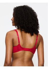 Triumph Biustonosz z fiszbiną Palina Moonlight Kiss 10224803 Czerwony. Kolor: czerwony. Materiał: syntetyk #4
