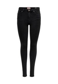 only - ONLY Jeansy Power 15181958 Czarny Skinny Fit. Kolor: czarny #5