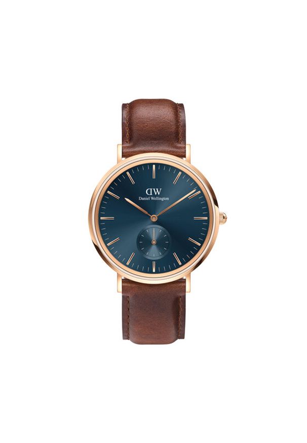 Daniel Wellington Zegarek Classic Multi-Eye St Maves Arctic DW00100708 Brązowy. Kolor: brązowy
