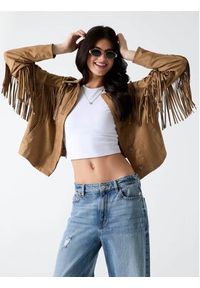 Guess Kurtka przejściowa 181131 Beżowy Classic Fit. Kolor: beżowy #7