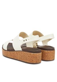 Crocs Sandały Brooklyn Cork Low Wedge 211144 Czarny. Kolor: czarny #6